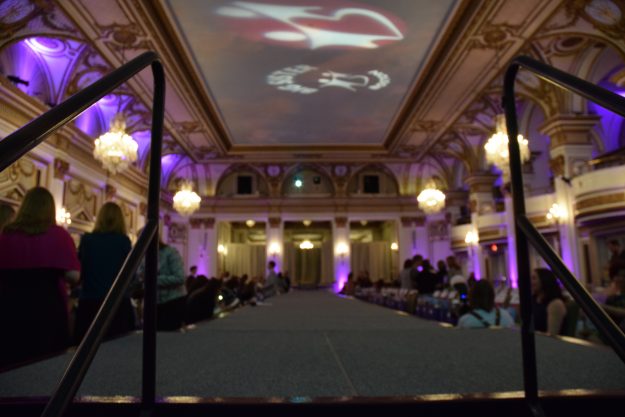 Runway prepared to welcome models. Taken by Temi Adeleye.