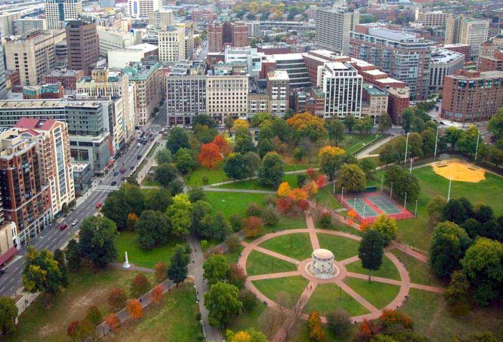 Boston Common and Emerson College